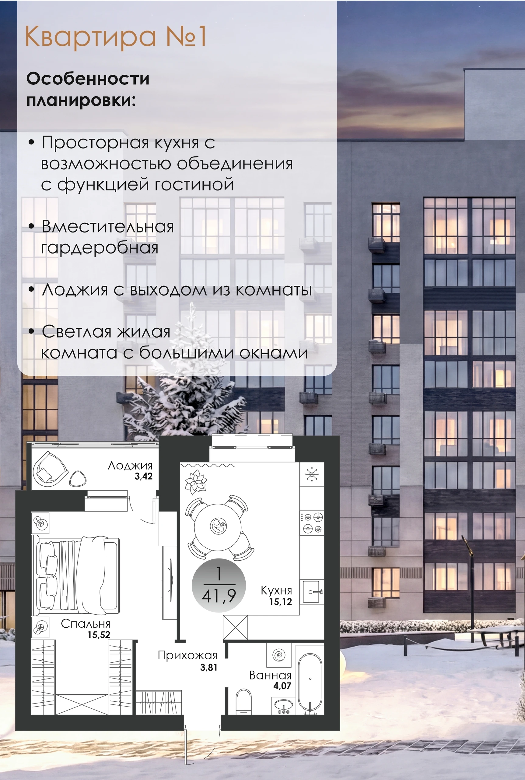 Добрый день, уважаемые подписчики!
Сегодня сравним три планировки однокомнатных кв...