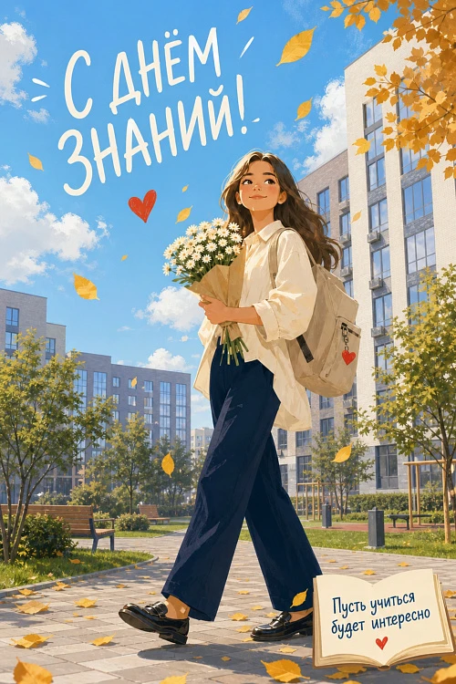 🎉 С Днём знаний, дорогие друзья! 🎉 
 
1 сентября — особый день: для кого-то это первы...
